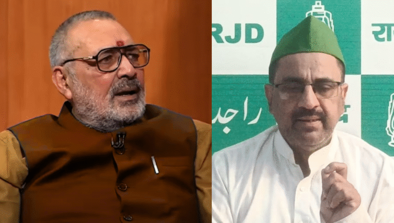 गिरिराज सिंह के बयान पर: एजाज अहमद ने दिया करारा जवाब