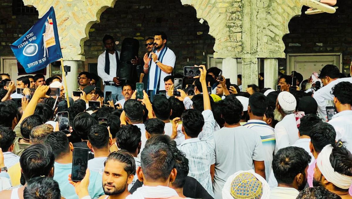 उत्पीड़न अब बर्दाश्त नहीं किया जाएगा – चंद्रशेखर आजाद उत्पीड़न अब बर्दाश्त नहीं किया जाएगा – चंद्रशेखर आजाद