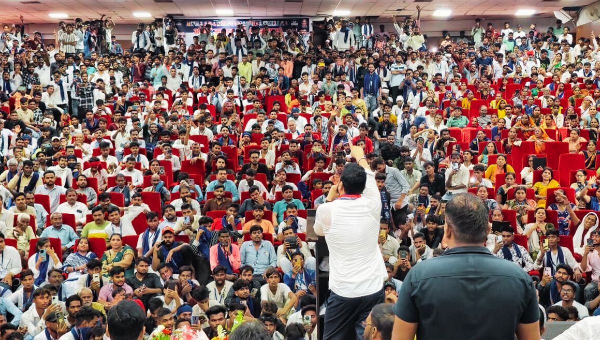 चंद्रशेखर आजाद का बस्ती में प्रबुद्ध जनसम्मेलन