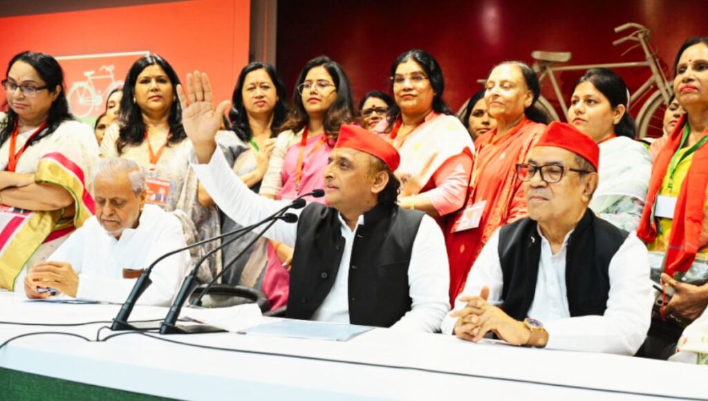 उत्तर प्रदेश में कानून-व्यवस्था ध्वस्त, अपराध चरम पर:अखिलेश यादव