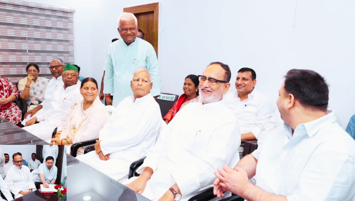 लालू प्रसाद होंगे एक बार फिर RJD के राष्ट्रीय अध्यक्ष लालू प्रसाद होंगे एक बार फिर RJD के राष्ट्रीय अध्यक्ष