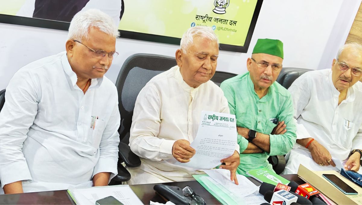 लालू प्रसाद जी निर्विरोध चुने गए राजद के राष्ट्रीय अध्यक्ष