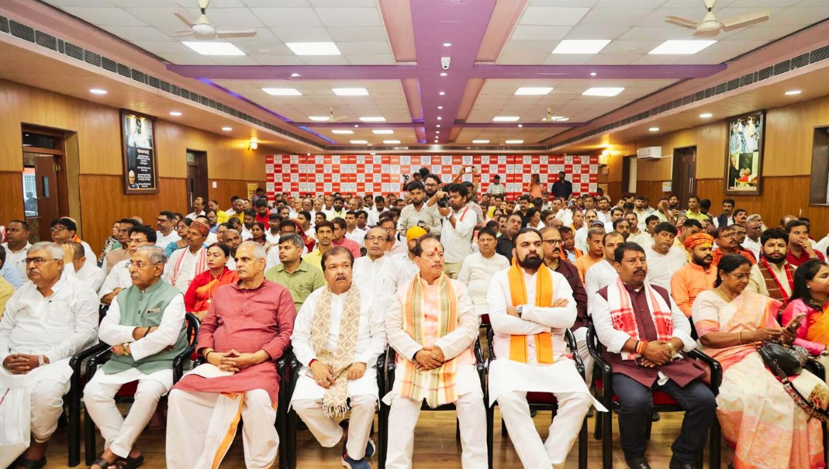 मन की बात’ बना जन-जन की आवाज़ भाजपा प्रदेश कार्यालय में सुना प्रधानमंत्री का संबोधन