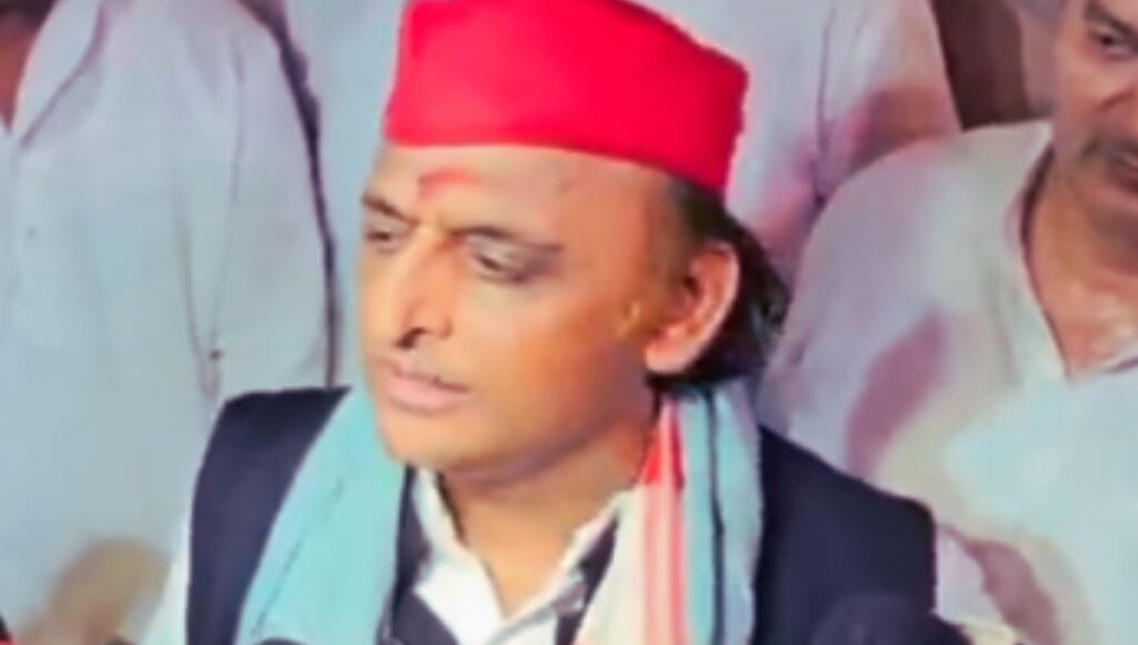 अखिलेश यादव का बीजेपी पर बड़ा आरोप