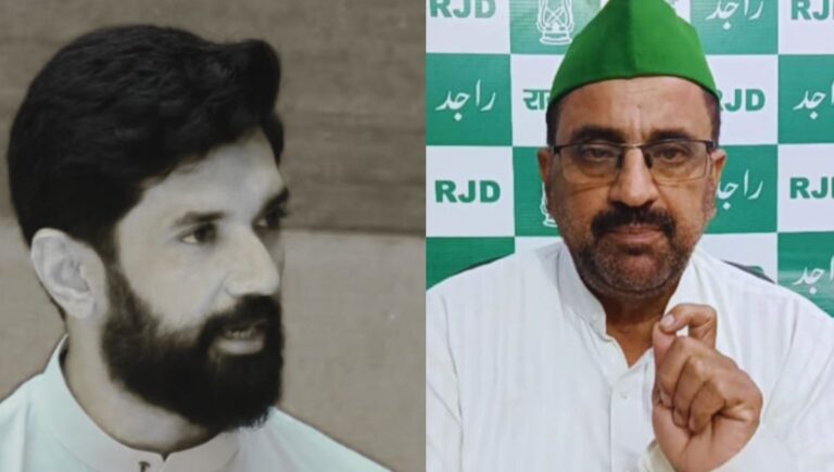 तेजस्वी यादव के दौरे के बाद सरकार और चिराग पासवान की नींद टूटी: एजाज अहमद तेजस्वी यादव के दौरे के बाद सरकार और चिराग पासवान की नींद टूटी: एजाज अहमद