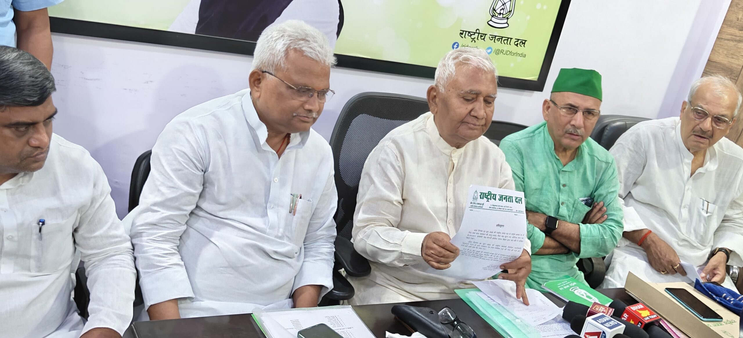 लालू प्रसाद जी निर्विरोध चुने गए राजद के राष्ट्रीय अध्यक्ष