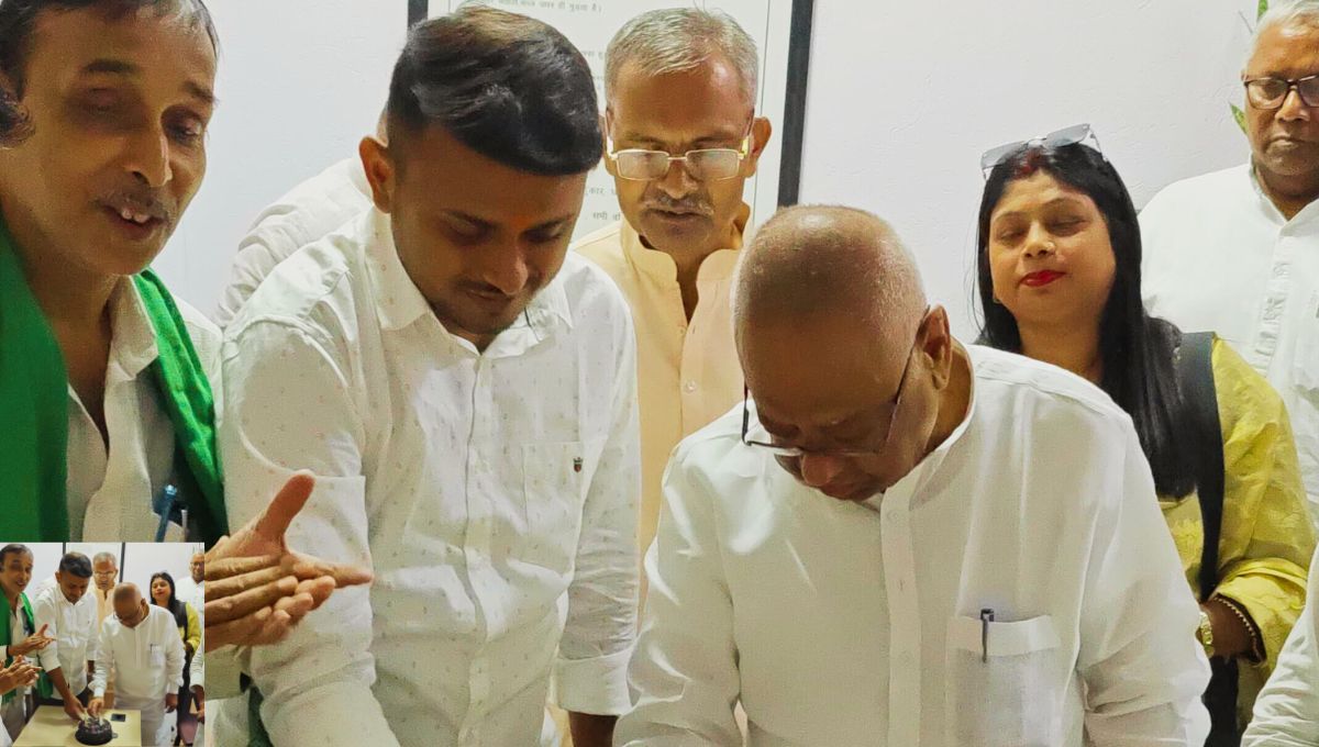 संघर्ष से सफलता तक: विक्रांत राय को जन्मदिन पर मिला पार्टी का स्नेह