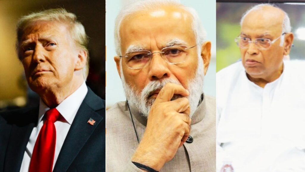 मोदी सरकार ट्रंप के झूठ पर चुप क्यों? मल्लिकार्जुन खड़गे का तीखा हमला