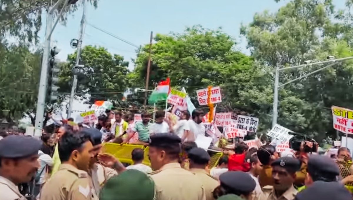 STET अभ्यर्थियों पर लाठीचार्ज: लोकतंत्र, शिक्षा और रोजगार पर हमला!