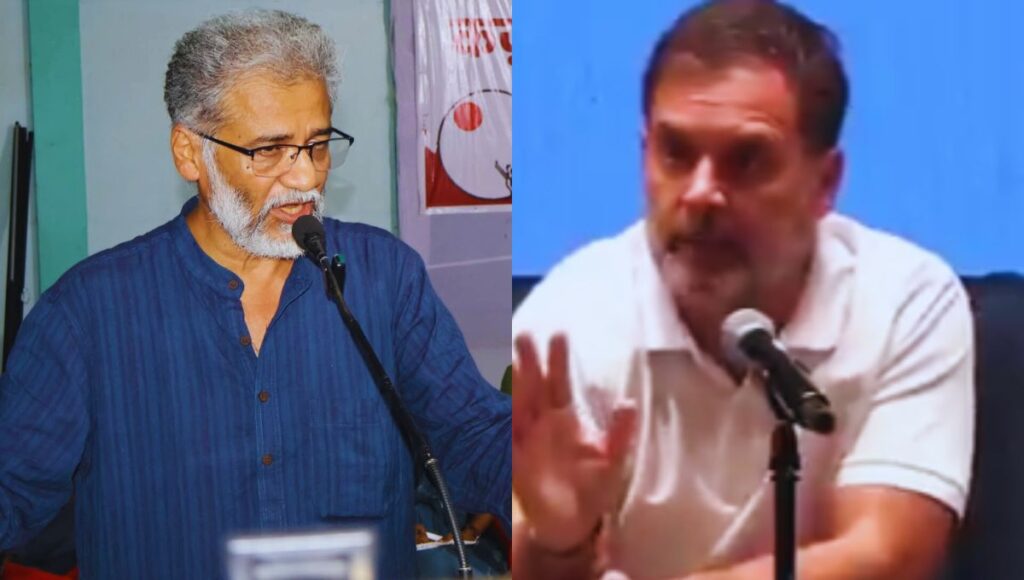 राहुल गांधी ने खोला चुनावी घोटाले का राज लोकतंत्र पर उठे गंभीर सवाल: दीपंकर भट्टाचार्य