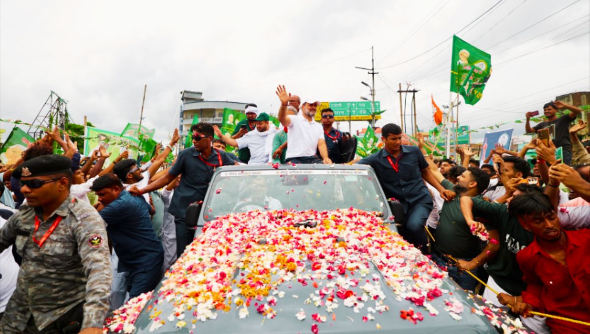 वोटर अधिकार यात्रा बना जन-जन की आवाज