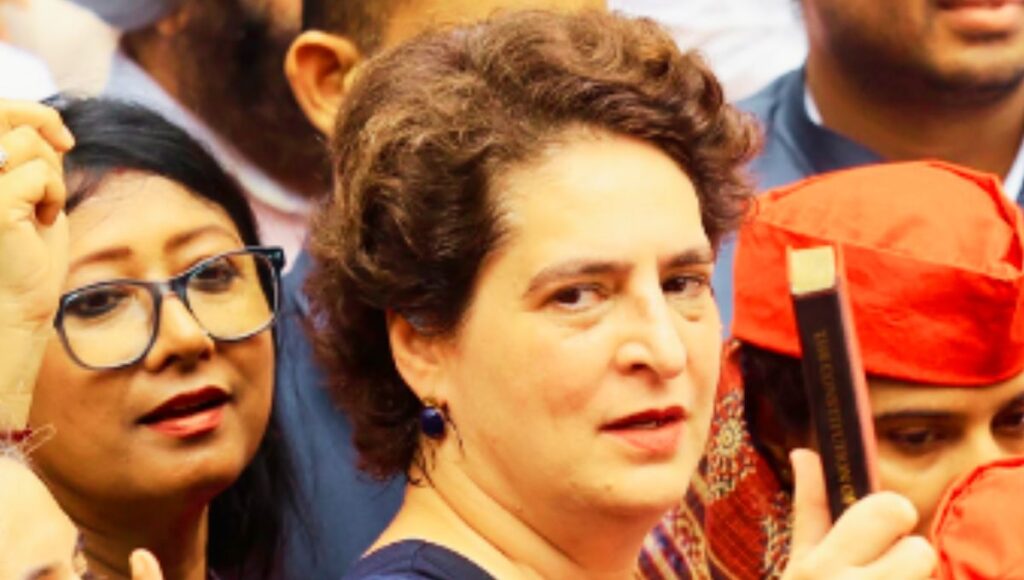 SSC छात्रों पर लाठीचार्ज को लेकर प्रियंका गांधी ने जताई नाराजगी