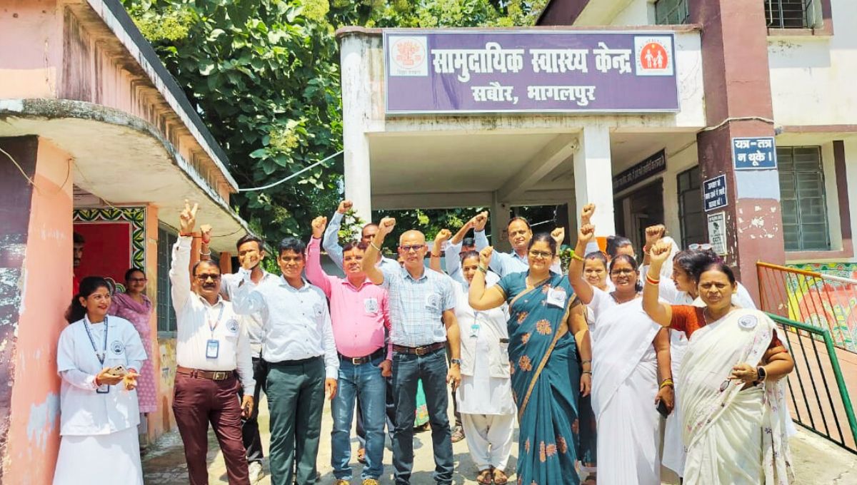 राज्यव्यापी पुरानी पेंशन बहाली आंदोलन की जोरदार शुरुआत