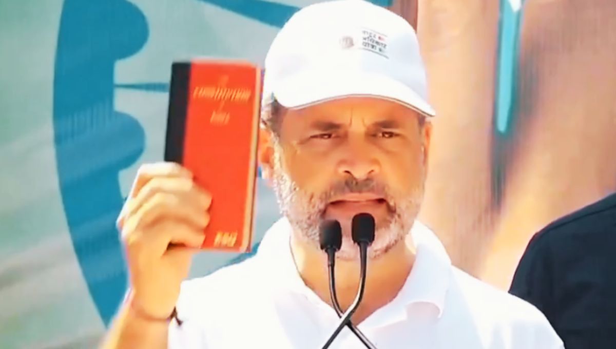 राहुल गांधी का तीखा हमला: संविधान खतरे में!बोले, जल्द सामने आएगी बड़ी वोट घोटाले की सच्चाई