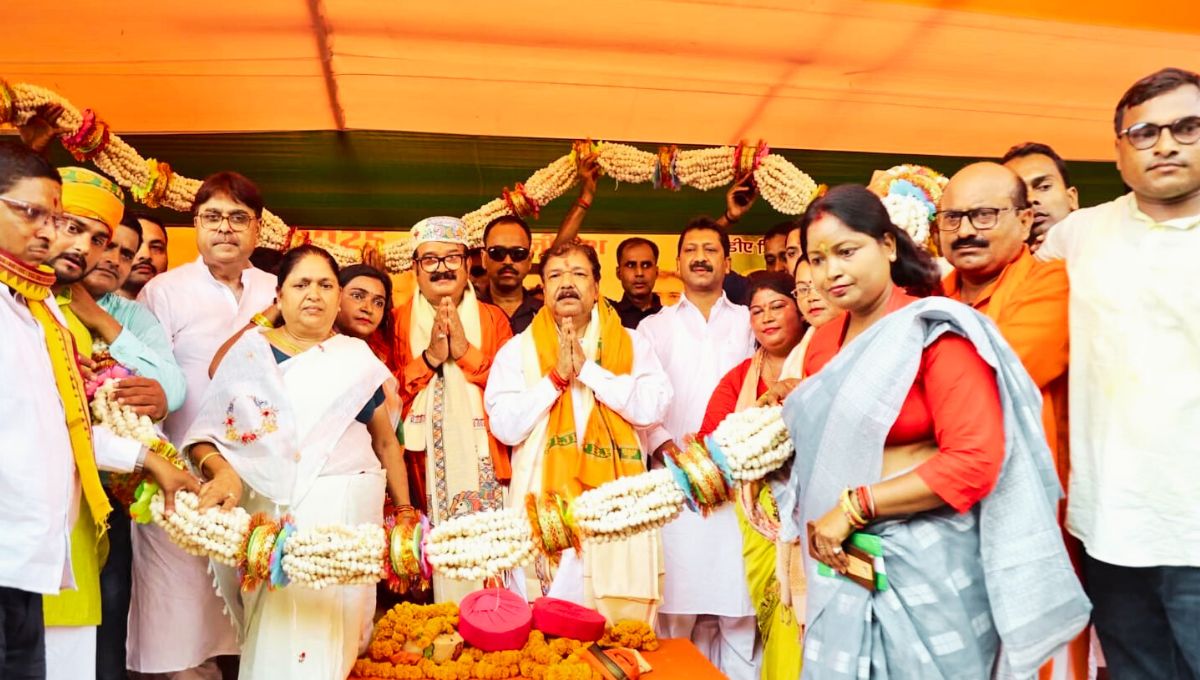 एनडीए का संयुक्त कार्यकर्ता सम्मेलन: केवटी से अलौली तक गूंजा