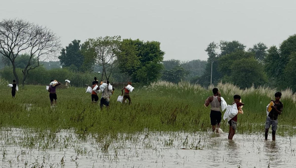 वैशाली के बाढ़ पीड़ितों का दर्द: राघोपुर में बाढ़