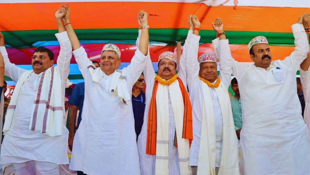 समस्तीपुर की पावन भूमि पर जुटा एनडीए का जनसैलाब