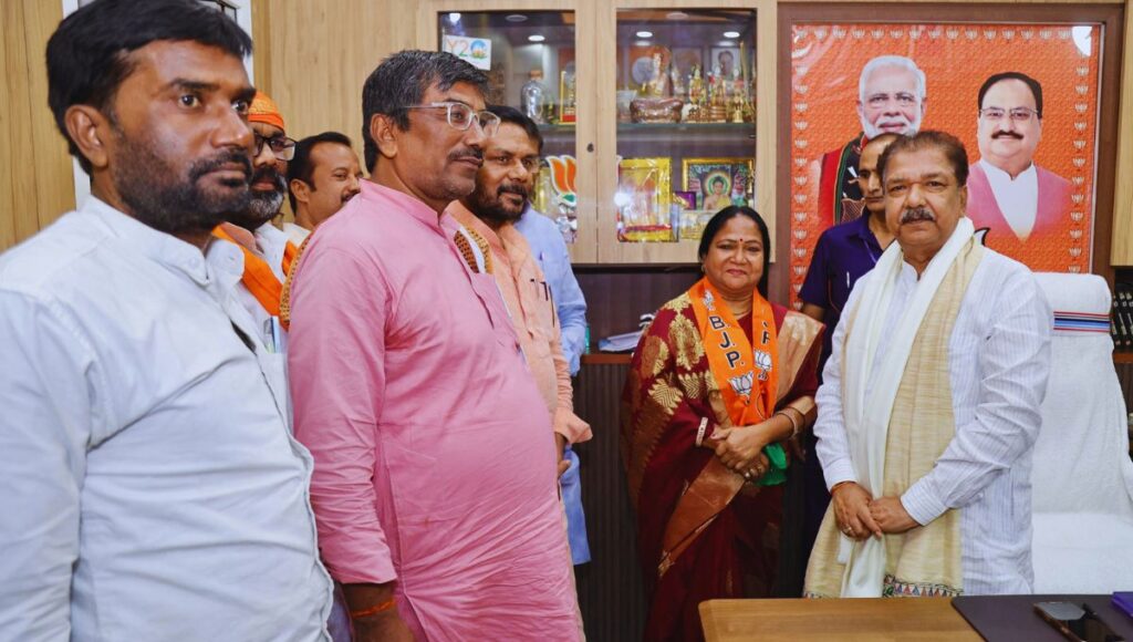 राजद महिला मोर्चा की राष्ट्रीय सचिव हीरामनी तांती भाजपा में शामिल