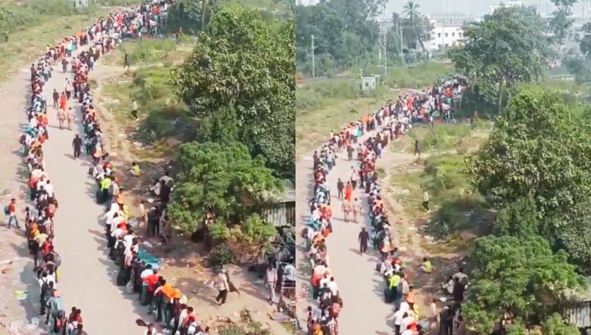 दिवाली-छठ पर सूरत से UP-बिहार लौटती भीड़ पर AAP का BJP पर वार