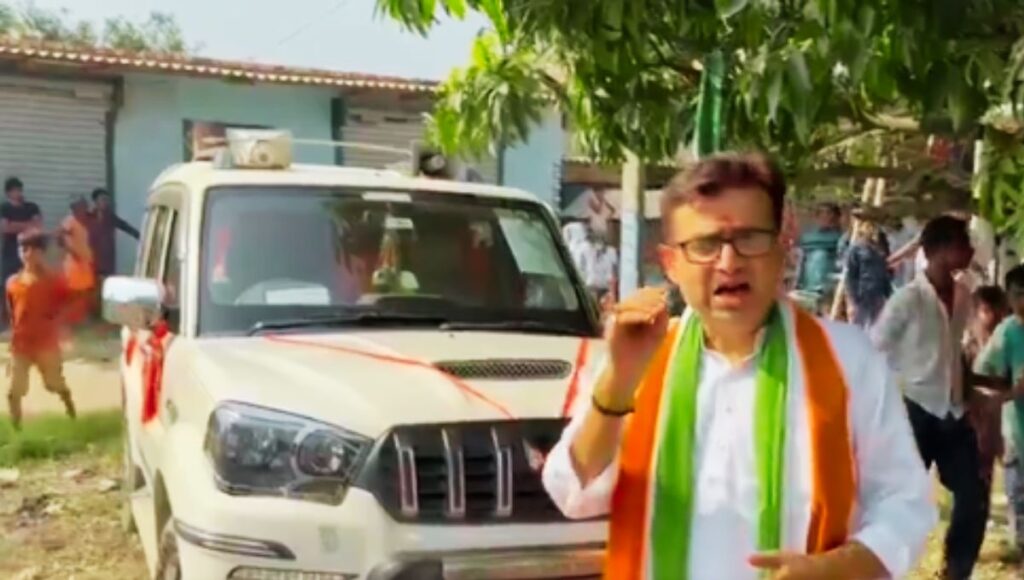 आदर्श चुनाव या ‘अदर्श व्यवहार? जाले विधानसभा में भाजपा प्रत्याशी पर साड़ी, घड़ी और पैसे बांटने का आरोप