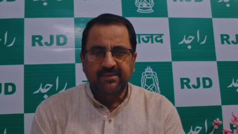 एनडीए का घोषणा पत्र बना फोटोशूट शो: एजाज अहमद