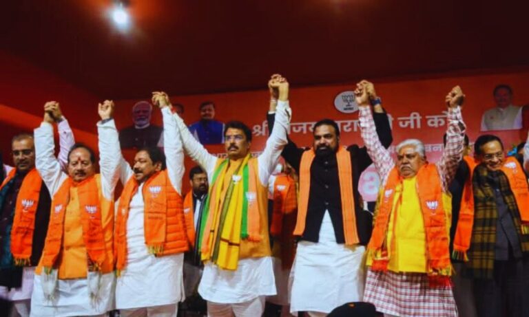 भाजपा प्रदेश अध्यक्ष संजय सरावगी ने संभाला कार्यभार, संगठन को बताया सर्वोपरि