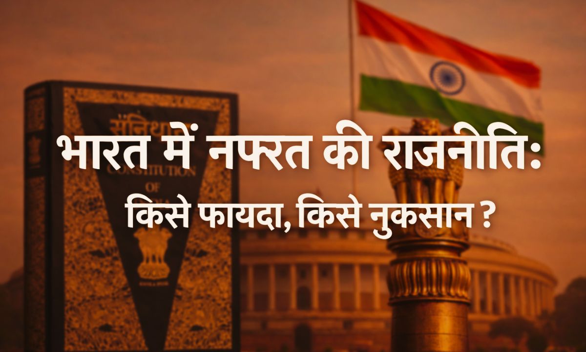 होम तीसरा पक्ष भारत में नफरत की राजनीति: किसे हो रहा है फायदा और देश को कितना नुकसान?