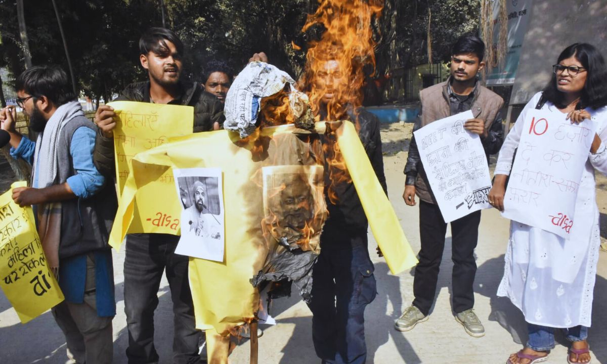 बिहार में महिला सुरक्षा पर गंभीर सवाल: बलात्कार और हत्या की घटनाओं के खिलाफ आइसा का उग्र प्रदर्शन