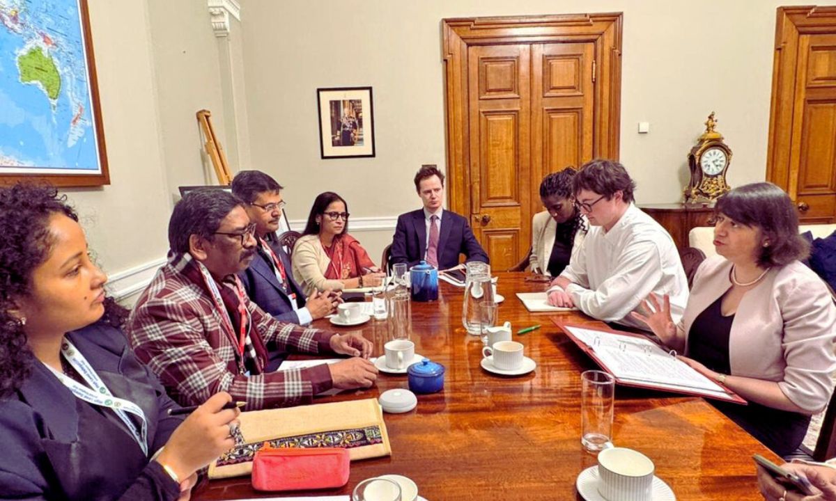 हेमंत सोरेन–यूके वार्ता: जिम्मेदार खनन और विरासत संरक्षण पर सहयोग