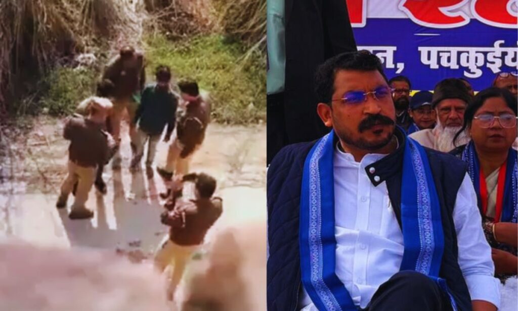 अलीगढ़ में पुलिस कार्रवाई के वायरल वीडियो पर सवाल, विपक्षी नेता ने लगाए सबूत गढ़ने के आरोप