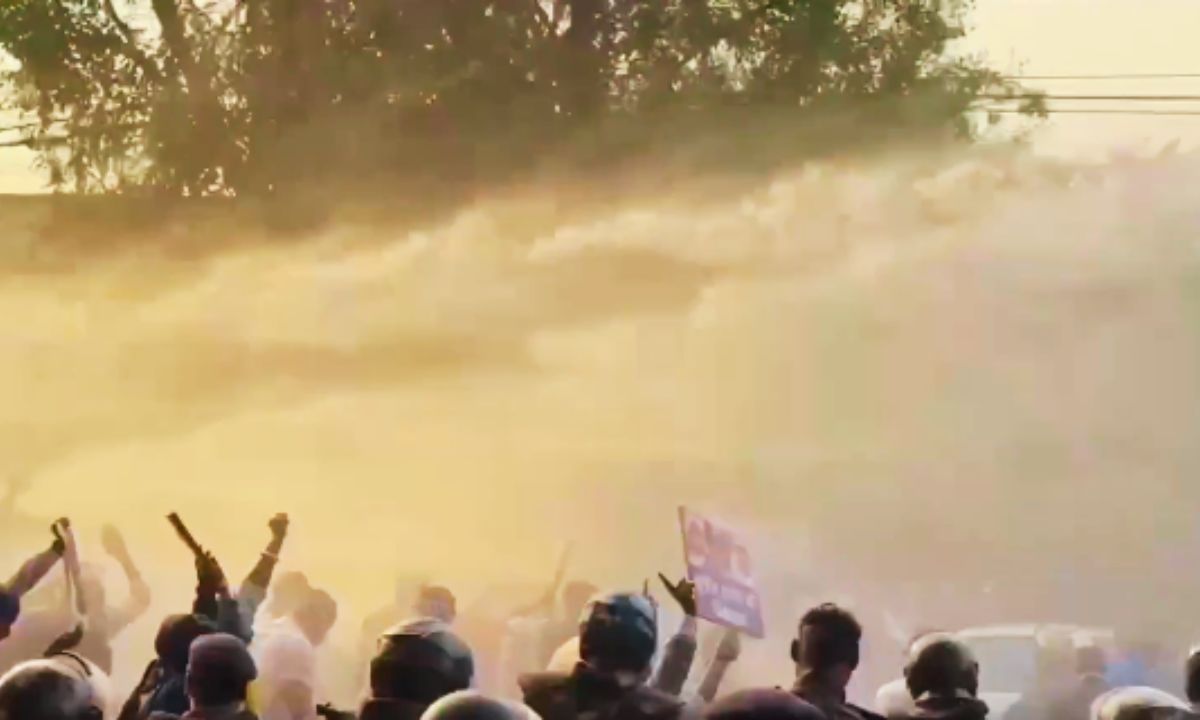 भोपाल CM हाउस के बाहर भीम आर्मी-आजाद समाज पार्टी का घेराव प्रदर्शन