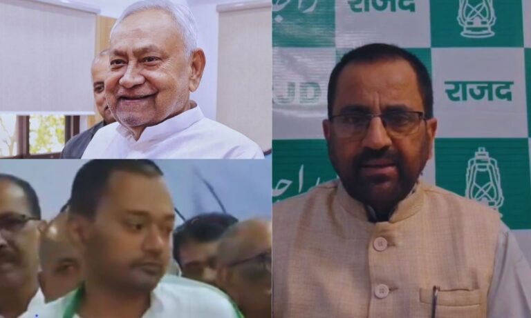 बिहार में परिवारवाद पर सियासी विवाद, नीतीश कुमार पर विपक्ष का आरोप