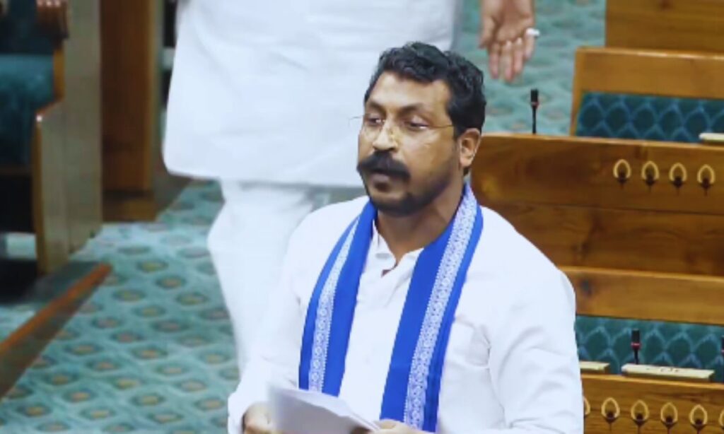 चंद्रशेखर आज़ाद संसद में कृषि बजट 2026 पर किसानों के मुद्दे उठाते हुए