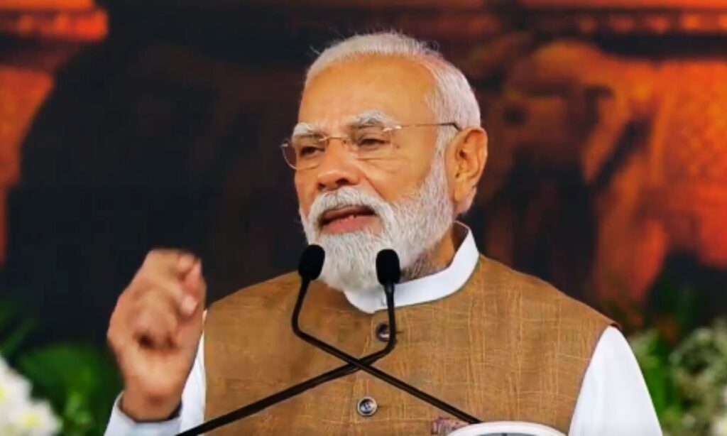 Narendra Modi वैश्विक अशांति के बीच सम्राट संप्रति संग्रहालय के महत्व पर संदेश देते हुए