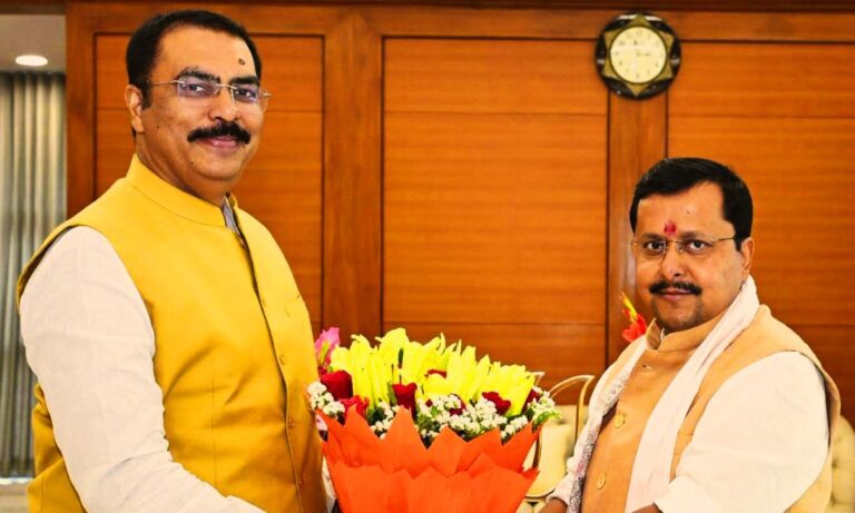 राज्यसभा शपथ ग्रहण: नितिन नवीन समेत कई नेताओं को संजय सरावगी ने दी बधाई