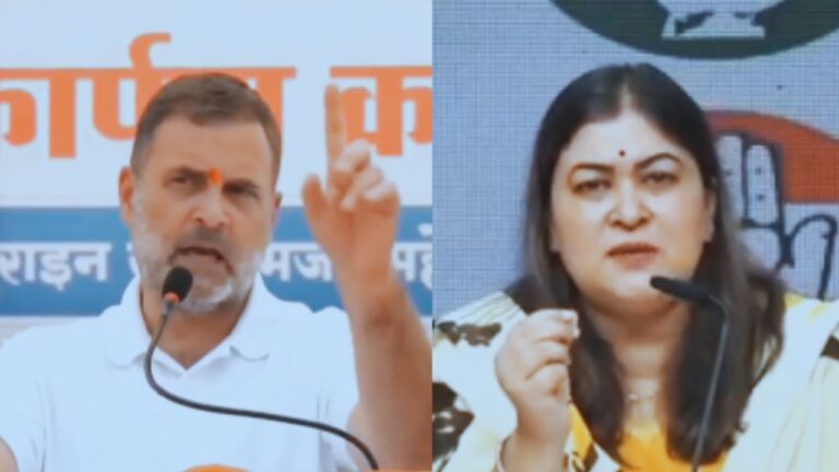 दिल्ली में छात्रों के मुद्दों पर कांग्रेस कार्यक्रम को संबोधित करते राहुल गांधी और छात्र सुरक्षा पर बोलतीं डॉ. रागिनी नायक