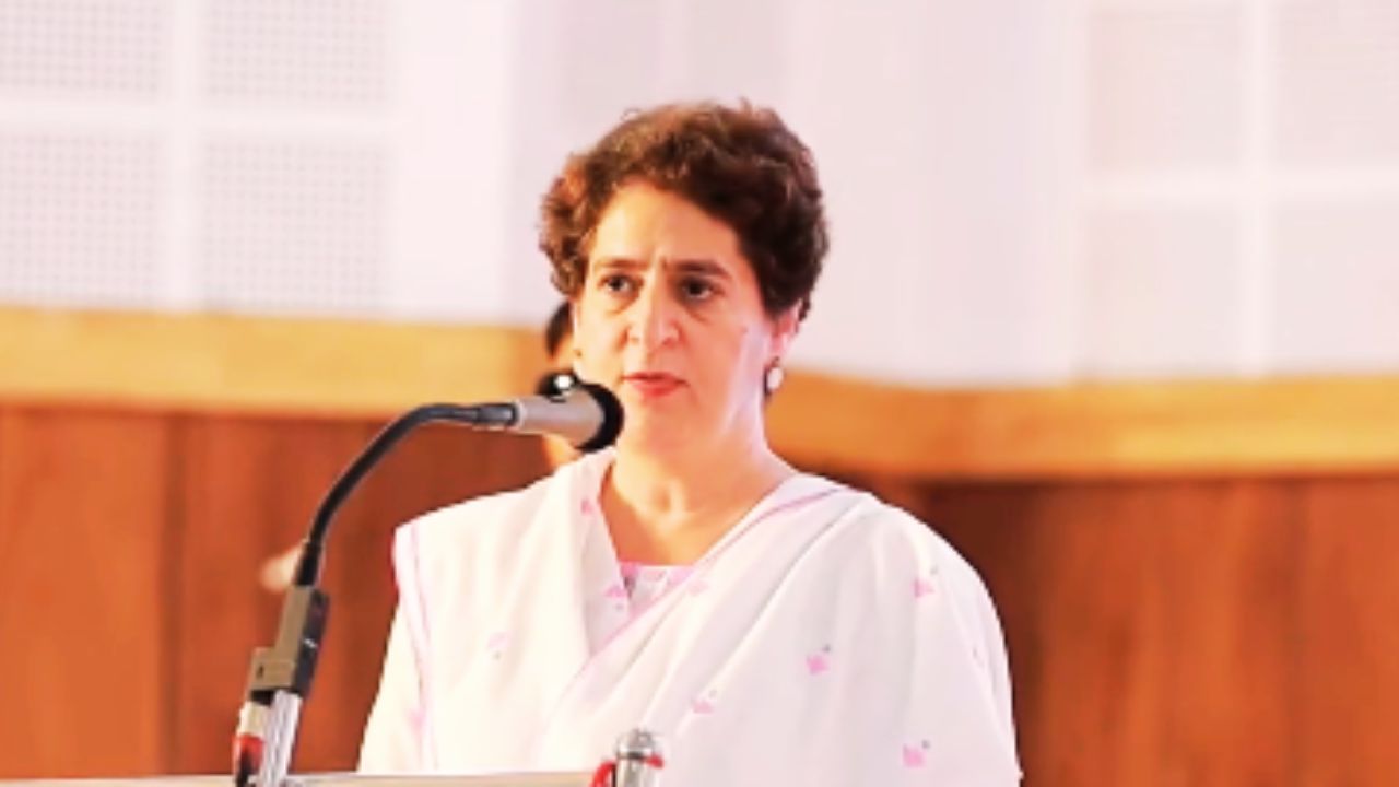 प्रियंका गांधी के BJP-RSS पर दिए गए बयान से जुड़ी सांकेतिक तस्वीर