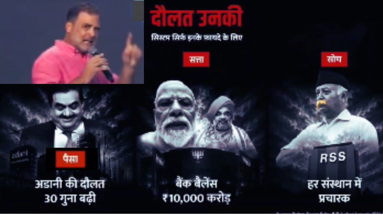 प्रयागराज में छात्रों को संबोधित करते राहुल गांधी, युवा मुद्दों और सरकार की नीतियों पर सवाल