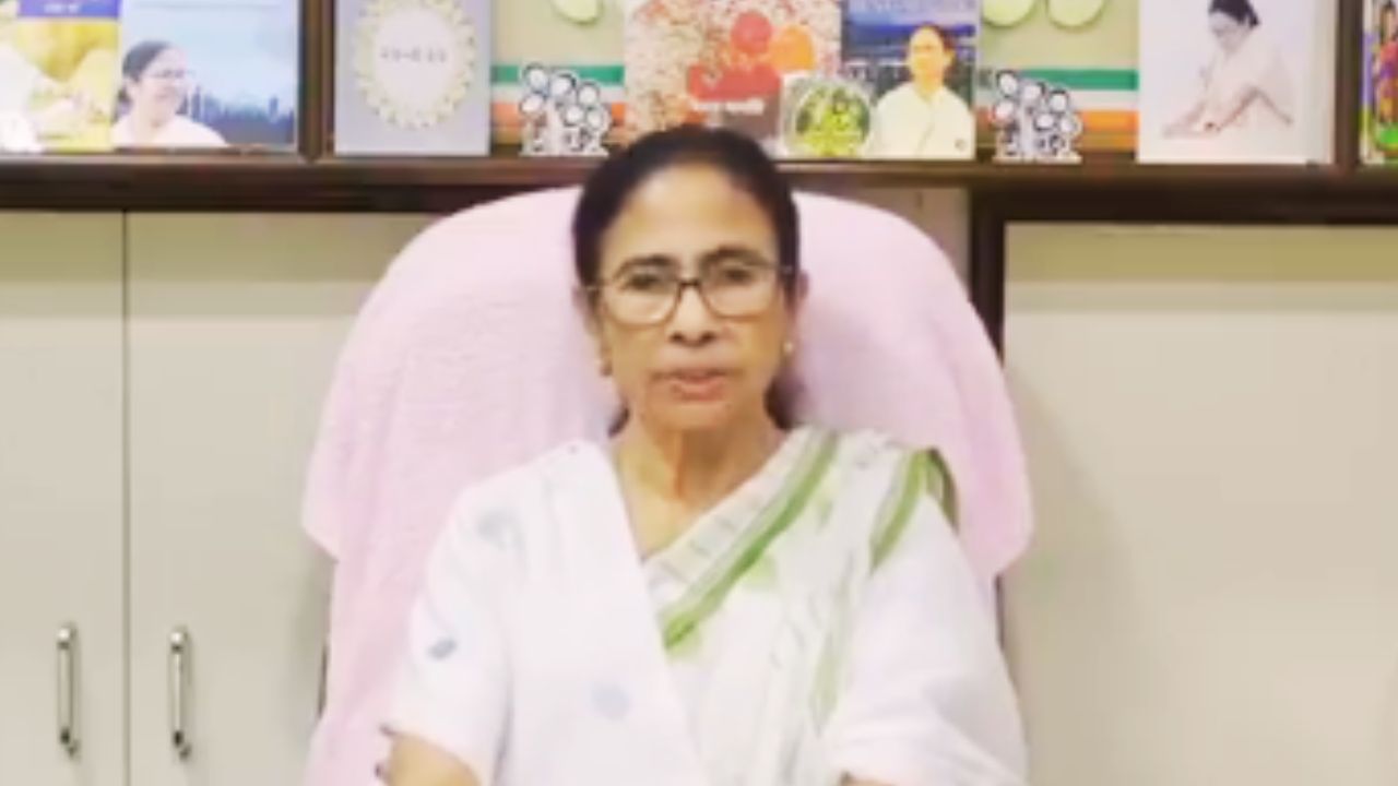 होम तीसरा पक्ष ममता बनर्जी के काफिले पर हमले के दौरान विरोध करती भीड़ और पुलिस