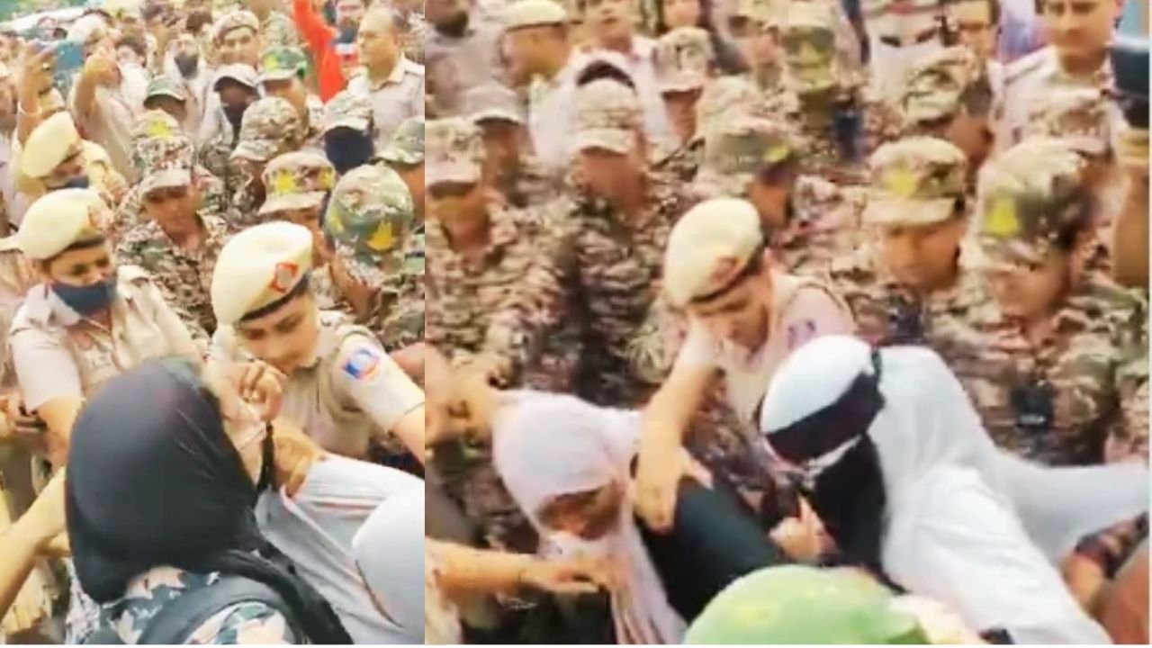 जामिया मिल्लिया इस्लामिया में छात्रों को प्रवेश से रोकने के आरोप पर नेहा का बयान
